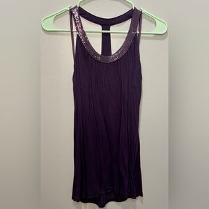 Mossimo Supply Co. Purple Sequin